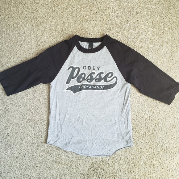Obey baseball tee - Picture 2 of 2